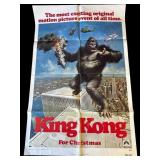 Vintage King Kong movie poster