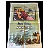 Vintage Forbidden Island movie poster