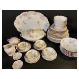 44pc French Limoges Haviland & Co dinner set