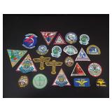 Vintage patches including Boeing, 318th FIS,