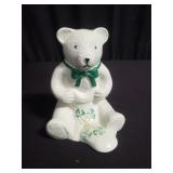 Belleek Blarney bear figurine