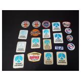 Vintage patches including B-17G flying fortress