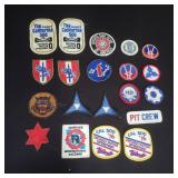 Group of vintage military patches