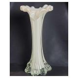 Vintage milk glass vase