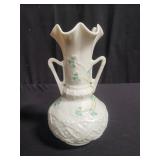 Beleek porcelain vase