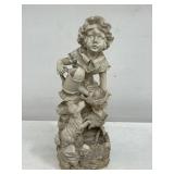 Vintage Capodimonte style composite  garden