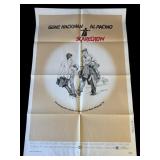 Vintage 1973 Scarecrow movie poster