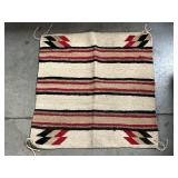 Vintage Navajo style saddle blanket