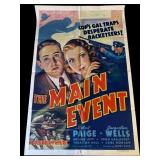 1938 The Main Event movie poster