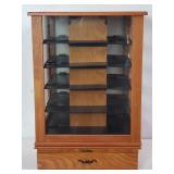 Contemporary Nascar swivel scale car display case