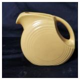 Fiesta yellow juice pitcher