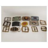 Collection of belt buckles