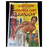 Original 1948 Saigon movie poster