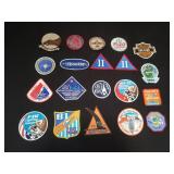 Group of vintage military patches