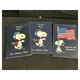 Group of snoopy penny collection & coins of the