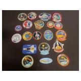 Group of vintage astronautic patches