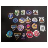 Group of vintage military patches