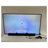 Samsung 55" TV with Samsung soundbar