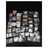 Collection of aviation pins