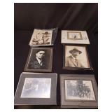Collection of vintage photos and ephemera
