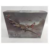 Boeing B-17G flying fortress with solid metal