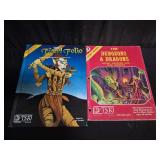 Vintage AD&D Fiend Folio and D&D Basic Rules