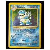 1999 Pokémon Base Set holo Blastoise trading card