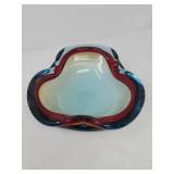 Mid-century Modern hand-blown Murano Sommerso