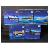 5 Hobbymaster die cast model airplanes