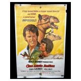 Large 1973 James Garner movie poster