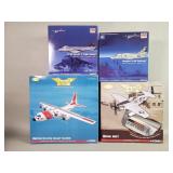 Collection of combat aviation models