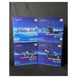 4 Hobbymaster 1:48 die cast model airplanes