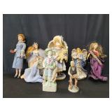 Barbie dolls. Porcelain, ceramic and composite