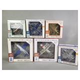 Die-cast metal air plane models