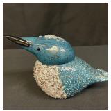 Bluebird art glass figurine