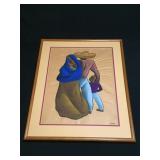 Miguel Condé watercolor & gouache painting