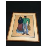 Miguel Condé watercolor & gouache painting