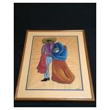 Miguel Condé watercolor & gouache painting