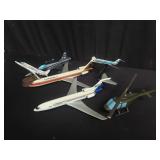 Collection of vintage plastic, wood and metal