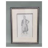 Signed Adolf Schreyer "Man in native costume"