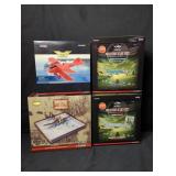 4 Vintage die cast model airplanes