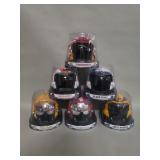 6 Fox-2 flight gear mini helmets