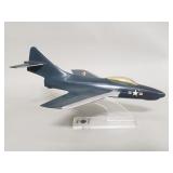 Vintage plastic desktop Grumman F-T-F-9 Cougar