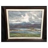 Framed Serigraph of Robert Henri