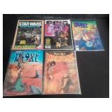 Group of Vintage magazines and comics