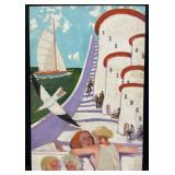 Signed oil on canvas painting by Elbert Price