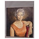 Signed Enrique Senis oil on canvas dated 1966