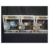 3 Funko POP! Game of Thrones figurines