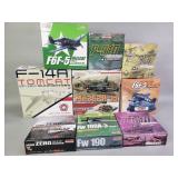 Collection of Dragon Wings model airplanes