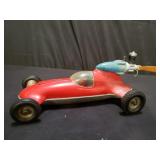 Vintage thimble drome prop rod gas powered car
